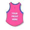 Bubblegum bliss Customizable Pink Sleeveless Vest