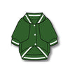 Green Varsity Jacket for Dogs and Cats